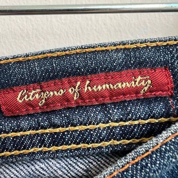 Citizens of Humanity Ingrid Stretch 002 Low Waist Flare Women Size 27 - Picture 5 of 9